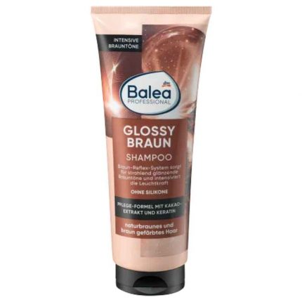 شامبو بخلاصة الكاكاو والكيراتين للشعر البني الطبيعي والبني اللون