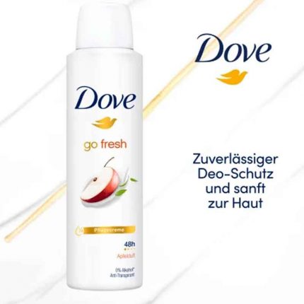 بخاخ مزيل العرق جو فريش برائحة التفاح، 150 مل. Antitranspirant Deospray Go Fresh Apfelduft, 150 ml