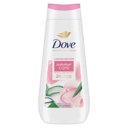 كريم استحمام العناية الصيفية برائحة الورد والصبار، 225 مل Duschcreme Advanced Care summer care mit Rosen- & Aloe Vera Duft