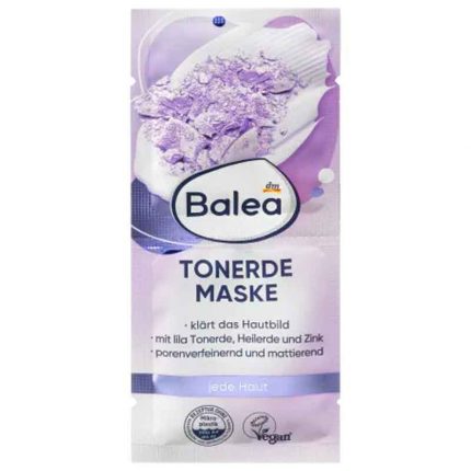 ماسك الوجه بالطين الأرجواني والطين العلاجي والزنك Gesichtsmaske Tonerde