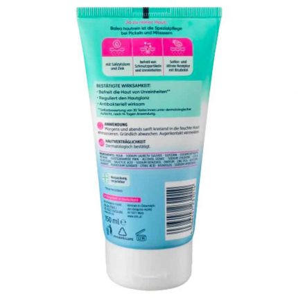 جل منظف مضاد للبثور لتنظيف البشرة، 150 مل