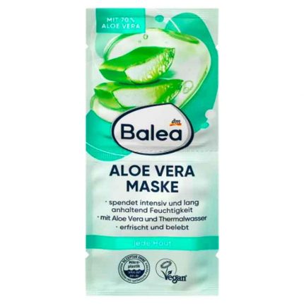 ماسك الوجه مع 70% من الصبار والمياه الحرارية Gesichtsmaske Aloe Vera