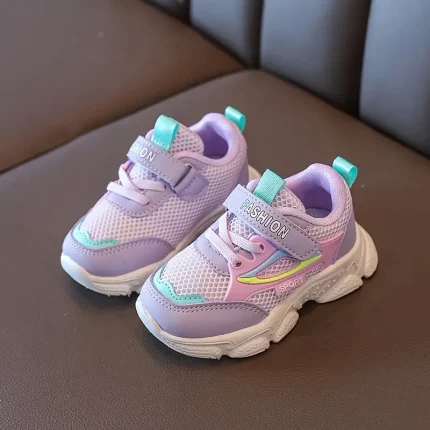 أحذية رياضية عصرية للفتيات غير قابلة للانزلاق