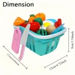 ألعاب محاكاة الخضار والفواكه للاطفال اولاد وبنات