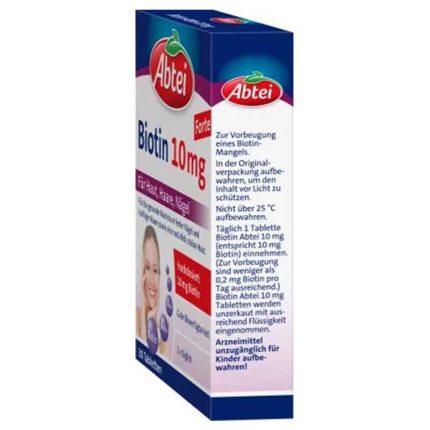 أقراص البيوتين، 30 قرص Biotin Tabletten Abtei