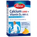 أقراص كالسيوم 1000 + د3 أوستيو فيتال 30 قطعة، 113 جم