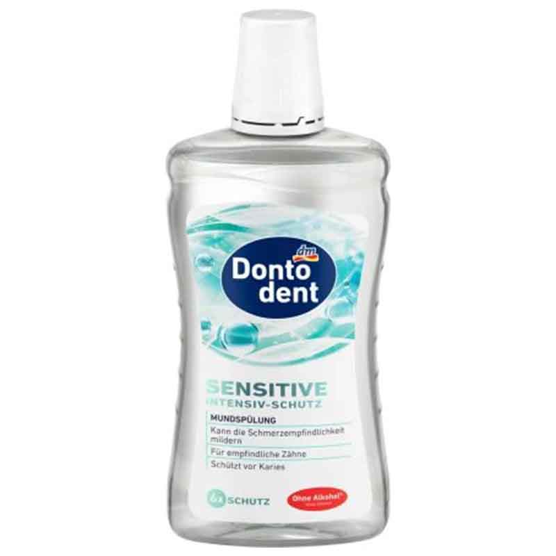 donto-dent47-1 غسول الفم للحماية المكثفة الحساسة، 500 مل Dontodent