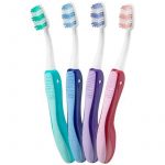 فرشاة أسنان متوسطة الحجم للسفر، قطعة واحدة Dontodent