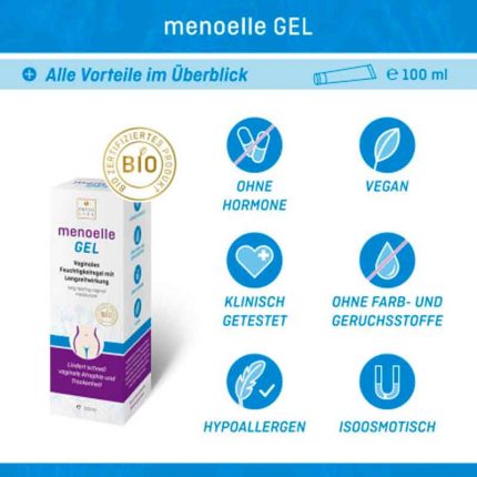 جل مرطب للمهبل 100 مل Vaginal menoelle Gel