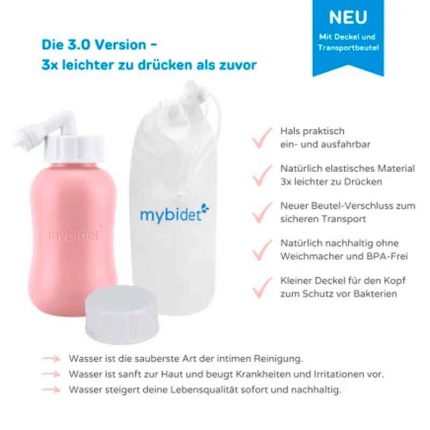 منظف للمهبل روزي، جد عملي وسهل الاستعمال Vaginal (mybidet)